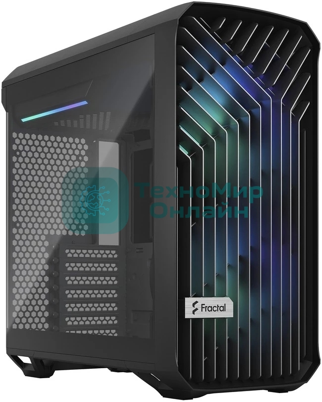 Компьютерный корпус Fractal Design Torrent Compact RGb черный TG Light Tint/FD-C-TOR1C-02