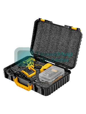 Гайковерт Denzel ударный аккумуляторный бесщет. CIWH-BL-20-350, Li-Ion, 20 В