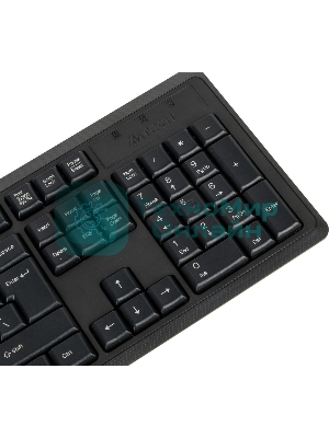 Комплект клавиатура+мышь A4Tech 4200N беспроводной, USB, 1000 DPI, чёрный