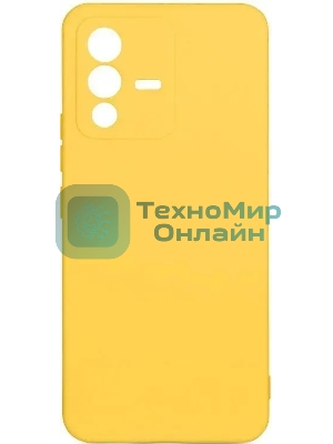 Чехол (клип-кейс) DF vCase-07 для Vivo V23 желтый