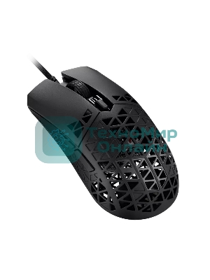 Мышь проводная ASUS TUF Gaming M4 Air черный, 16000 dpi, USB, кнопки - 6