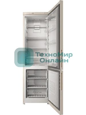 Холодильник Indesit ITR 4200 E бежевый двухкамерный 247/78л морозилка снизу