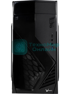 Компьютерный корпус Aerocool/Formula Cs-102 (mATX, без БП, 1x USB3.0, 1x USB2.0) черный