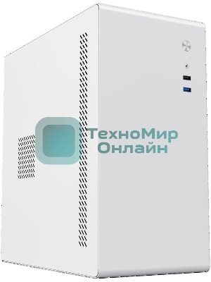 Компьютерный корпус с блоком питания 450Вт./Case Foxline FL-719W-FZ450R-U31, mATX case, белый, w/PSU 450W 12cm, w/1xUSB 2.0, w/1xUSB 3.0, w/1xCombo Audio, w/pwr cord, w/o FAN