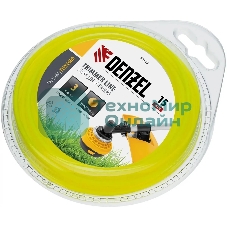 Леска для триммера Denzel круглая 3 мм х 15 м, блистер FLEX CORD