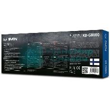 Клавиатура проводная SVEN KB-G8000 USB черный