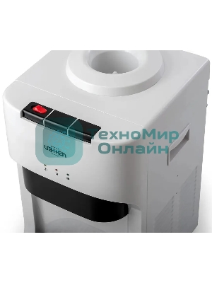 Кулер для воды Vatten D45WK, верхняя загрузка, нагрев 90 °С, охлаждение 10 °С, белый