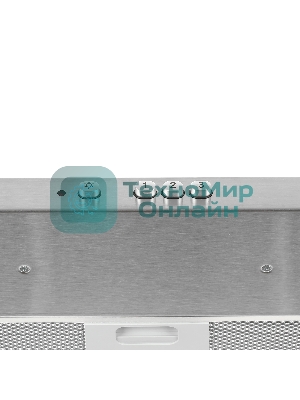 Вытяжка каминная Elikor Оптима 50Н-400-К3Л нержавеющая сталь, 50 см, 400 куб. м/ч, 55 дБ