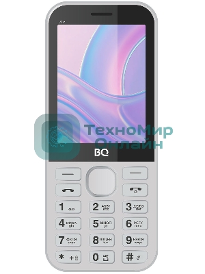 Мобильный телефон BQ 2843 Air серебристый
