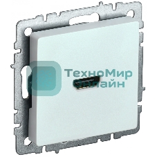 Розетка HDMI IEK BRITE РHDMI-0-БрЖ жемчуг