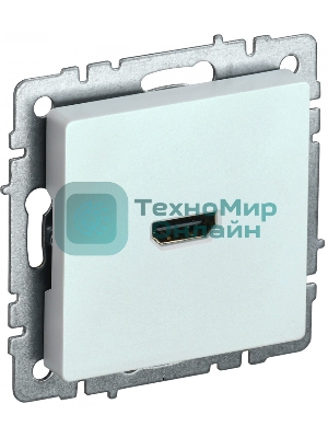 Розетка HDMI IEK BRITE РHDMI-0-БрЖ жемчуг
