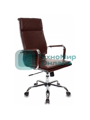 Кресло Бюрократ CH-993/brown коричневый, экокожа