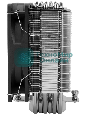 Кулер для процессора Thermalright Burst Assassin 120 SE черный/серебристый (4-pin PWM, 148мм, Al/Cu, 6x6мм, 1x120мм, 66.17CFM, 25.6dBA, 1550RPM, S: 1851/1700/1200/115X, AM5/AM4)