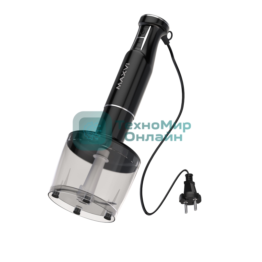 Блендер ручной Maxvi HB1541S черный