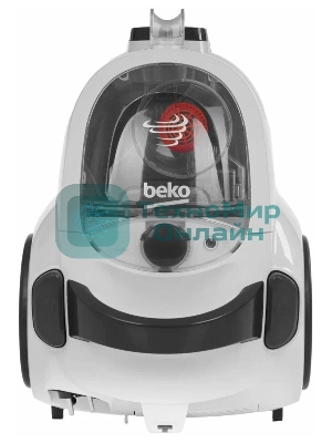 Пылесос Beko BKS 5423 белый, 280/1550 Вт, уборка сухая, пылесборник контейнер 1,5 л