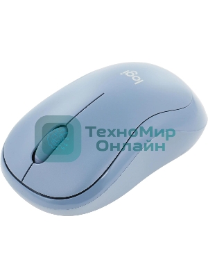 Мышь беспроводная Logitech M221 голубой, 1000 dpi, радиоканал, USB, кнопки - 3