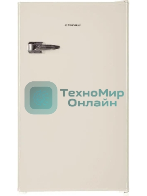 Холодильник Maunfeld MFF83RBG бежевый однокамерный 85л