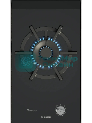 Газовая варочная поверхность Bosch PRA3A6I10 черный