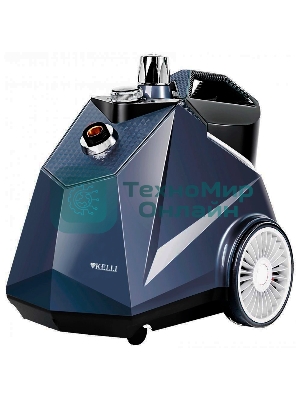Отпариватель Kelli KL-817 синий, 2800 Вт, 90 г/мин, 3800 мл