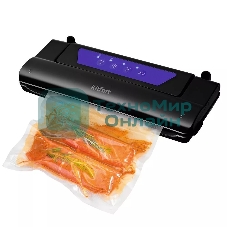 Вакуумный упаковщик Kitfort КТ-1528-1 110Вт черный/фиолетовый