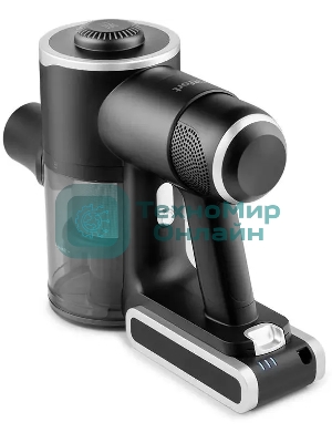 Пылесос ручной Kitfort КТ-5123 350Вт черный/серебристый