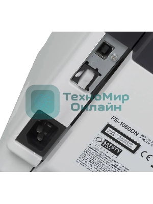 Принтер лазерный Kyocera Ecosys FS-1060dn (1102M33RU0), A4, ч/б, печ. до 25 стр/мин., 600 x 1200 dpi, USB, RJ-45