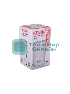 Увлажнитель воздуха Ресанта УВ-2 белый, 40 м², 3 л