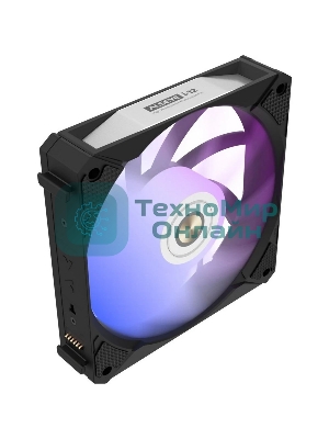 Вентилятор для корпуса Alseye i12B-K10 черный, 120 мм, 1800 об/мин, 33.2 дБ, 4 pin