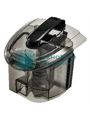 Пылесос Delta LUX DE-3501 черный/терракотовый, 400/2400 Вт, уборка сухая, пылесборник контейнер 2,5 л