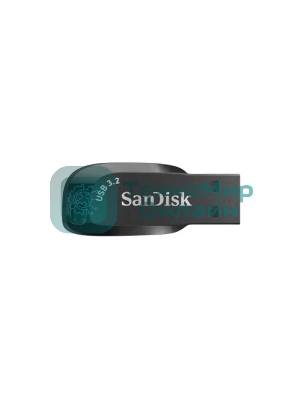 Флешка USB SanDisk CZ410 Ultra Shift (SDCZ410A-128G-F46), 128Gb, USB 3.0, R/W 100/45, черный