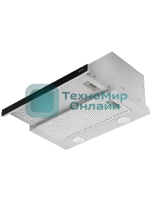 Вытяжка встраиваемая Gorenje TH60E8SGb серебристый управление: кнопочное (1 мотор)