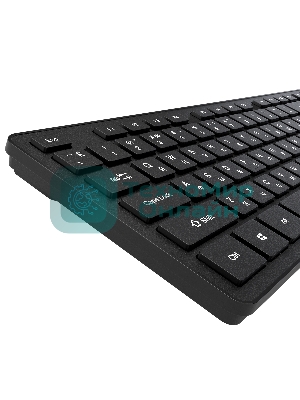 Клавиатура беспроводная Maxvi KWS-01 черный