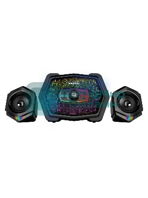 Акустическая система 2.1 Smartbuy W70, Bluetooth, 11Вт, RGb-подсветка, черный (арт. SBA-5150)