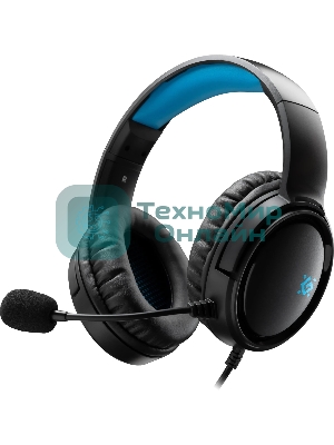 Гарнитура Defender Abyss чёрный, проводная