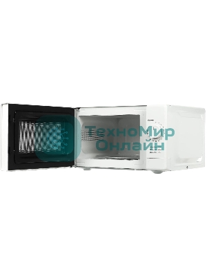 Микроволновая печь Galanz MOS-2008MW белый, 20 л, 700 Вт, переключатели - поворотный механизм