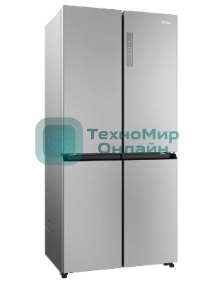 Холодильник Haier HTF-425DM7RU серебристый трехкамерный 314/119л морозилка снизу, No Frost