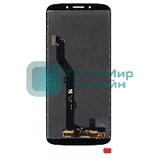 Дисплей для Motorola G6 Play, черный