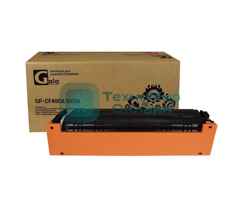 Картридж лазерный GalaPrint GP-CF400X №201X черный (2800 стр) для HP Color LaserJet Pro M252/MFP277