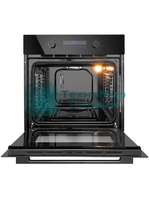 Шкаф духовой газовый с электрическим грилем Maunfeld MOGM703B2, встраиваемый