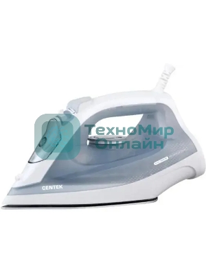 Утюг Centek CT-2308 белый, 2800 Вт, 50 г/мин, 190 г/мин, 300 мл