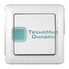 Выключатель 1-кл. СП Хит 6А IP20 белый SchE VS16-133-B