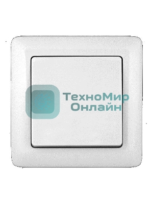 Выключатель 1-кл. СП Хит 6А IP20 белый SchE VS16-133-B