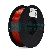Филамент Crown Micro CM-FILPLAS003R PLA Silk 1.75 1кг красный