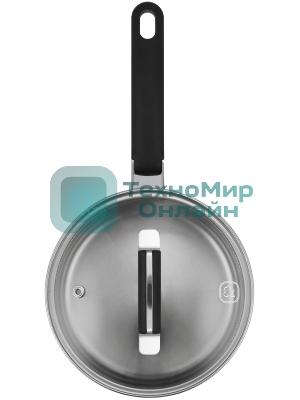 Ковш Rondell Bayoneta RDS-1806 1.3 л. d=16 см (с крышкой) стальной