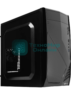 Компьютерный корпус Aerocool/Formula Cs-102 (mATX, без БП, 1x USB3.0, 1x USB2.0) черный