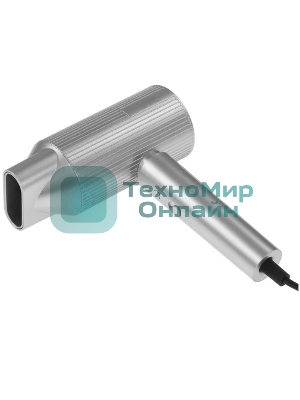 Фен JVC JHD012 серый/серебристый, 1800 Вт