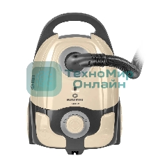 Пылесос Eurostek EVC-3511 бежевый, 420/2400 Вт, уборка сухая, пылесборник мешок 3,5 л