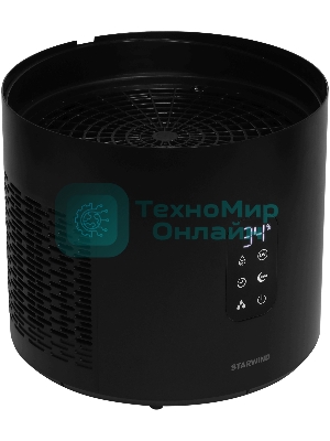 Мойка воздуха Starwind SAW5530 черный, 40 м², 4.5 л, фильтрация, ароматизация