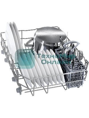 Встраиваемая посудомоечная машина Bosch SPV2IKX10E, черный, 44.8 см, 9 компл., 48 дБ, класс A+