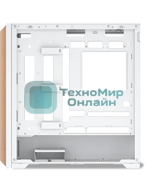 Компьютерный корпус без блока питания SAMA Z60 белый, Midi-Tower, TG, 4x140мм ARGb, 2xUSB 3.0 + 1xUSB 3.1 Type-C, E-ATX, ATX, mATX, mITX белый
